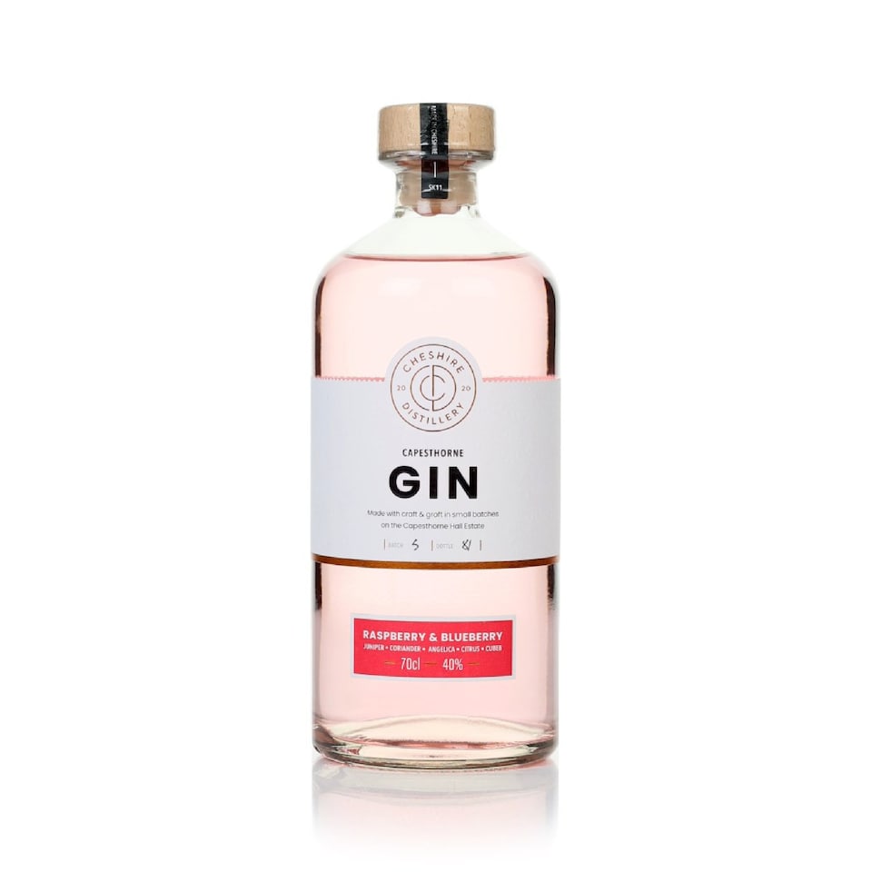 image 1 of Capesthorne Raspberry & Blueberry Gin
