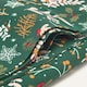 image 5 of Homescapes Festive Forest 100% Cotton Green Christmas Tablecloth - 137 x 137 cm | Green | 137cm x 137cm (54" x 54")