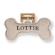 image 1 of History & Heraldry Pre-Personalised Squeaky Bone Dog Toy - Lottie