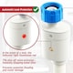 image 4 of SPARES2GO Safety Inlet Hose Washing Machine Dishwasher Water Fill Leak Protection Stop Valve Pipe (1.5m Length, 3/4" Connections)
