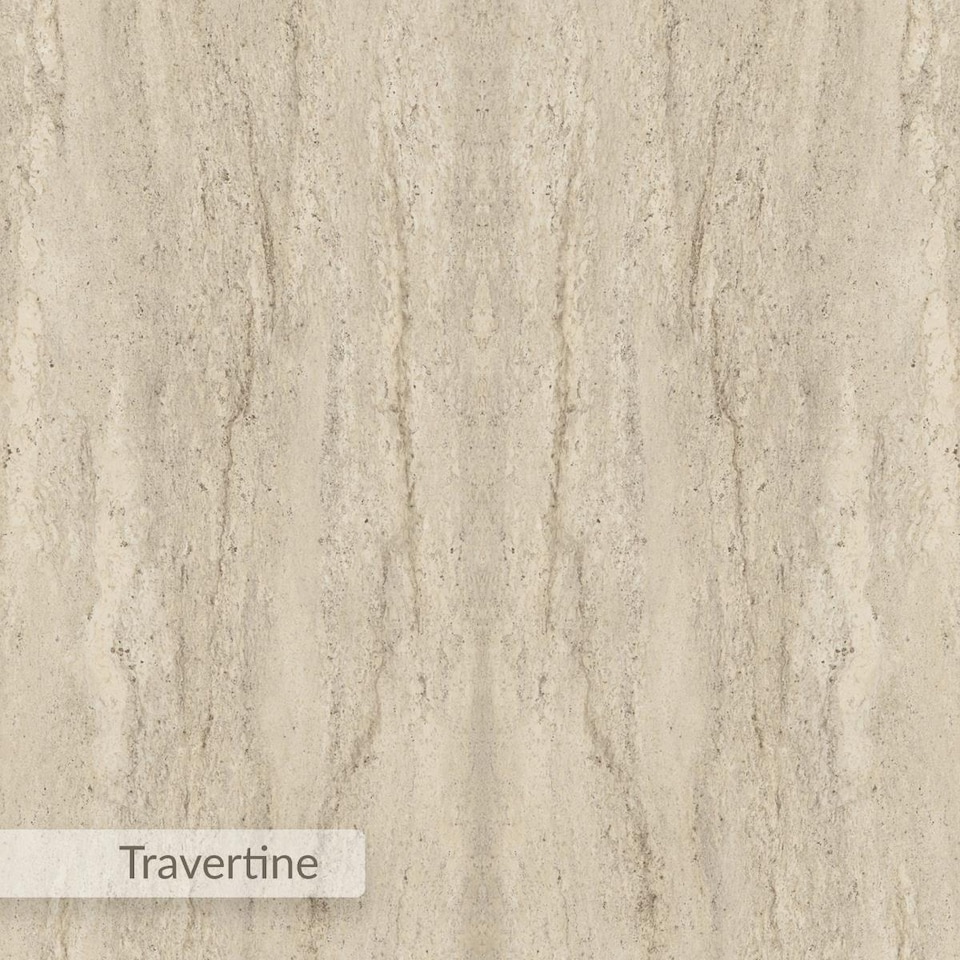 image 1 of Decortie Fleet Wall Shelf and Cabinet Unit Travertine