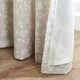 image 4 of Catherine Lansfield Brooke Floral 90x90 Inch Lined Pencil Pleat Curtains Natural