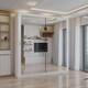 image 2 of Sliding wardrobes 4U Modern Full Mirror Sliding Door Wardrobe Multi Size & Color Options - 120cm White | 120cm