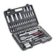 image 1 of 94pc Socket Ratchet Screwdriver Bit Set with Case