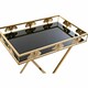 image 2 of Small Side Table DKD Home Decor Golden 56 x 36 x 71 cm