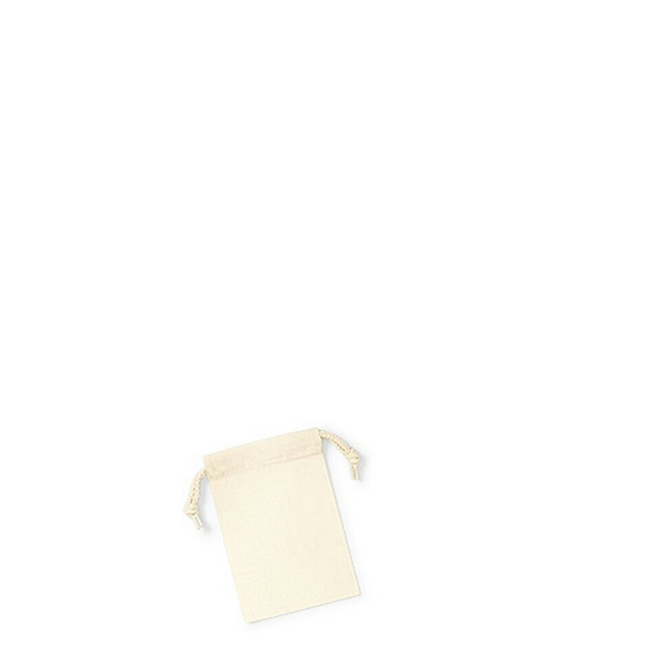 image 1 of Westford Mill Organic Premium Cotton Stuff Bag - Natural - M Cream | M