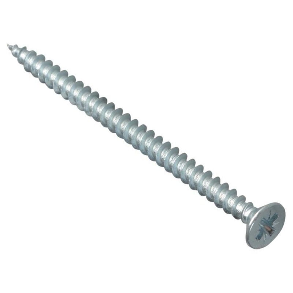 Forgefix Multi-purpose Screws, Pozi, Csk, Zp - Multi Colour - 4 x 60mm