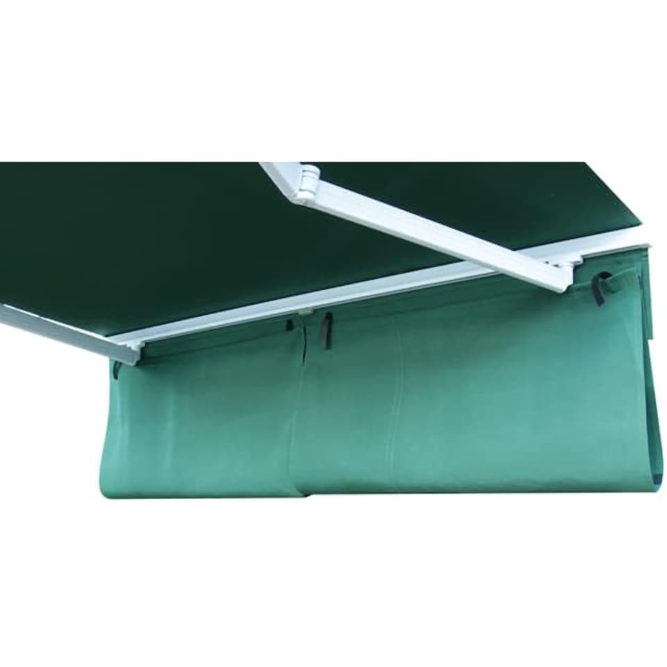 image 1 of 3.5m x 1.0m Awning Dropdown Front Valance Terracotta Sun Shade Accessory 280gsm Fabric