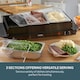 image 6 of Cooks Professional 3-Section Buffet Warmer 4.5L with Hotplate Function | Black | Black | 1