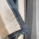 image 3 of Fusion Whitworth Stripe Eyelet Curtains Blue