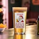 image 5 of Personalised Santa Pun Christmas Beer Glass