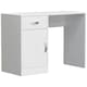 image 1 of Vida Designs Hudson 1 Door 1 Drawer Computer Desk Home Office Workstation, White