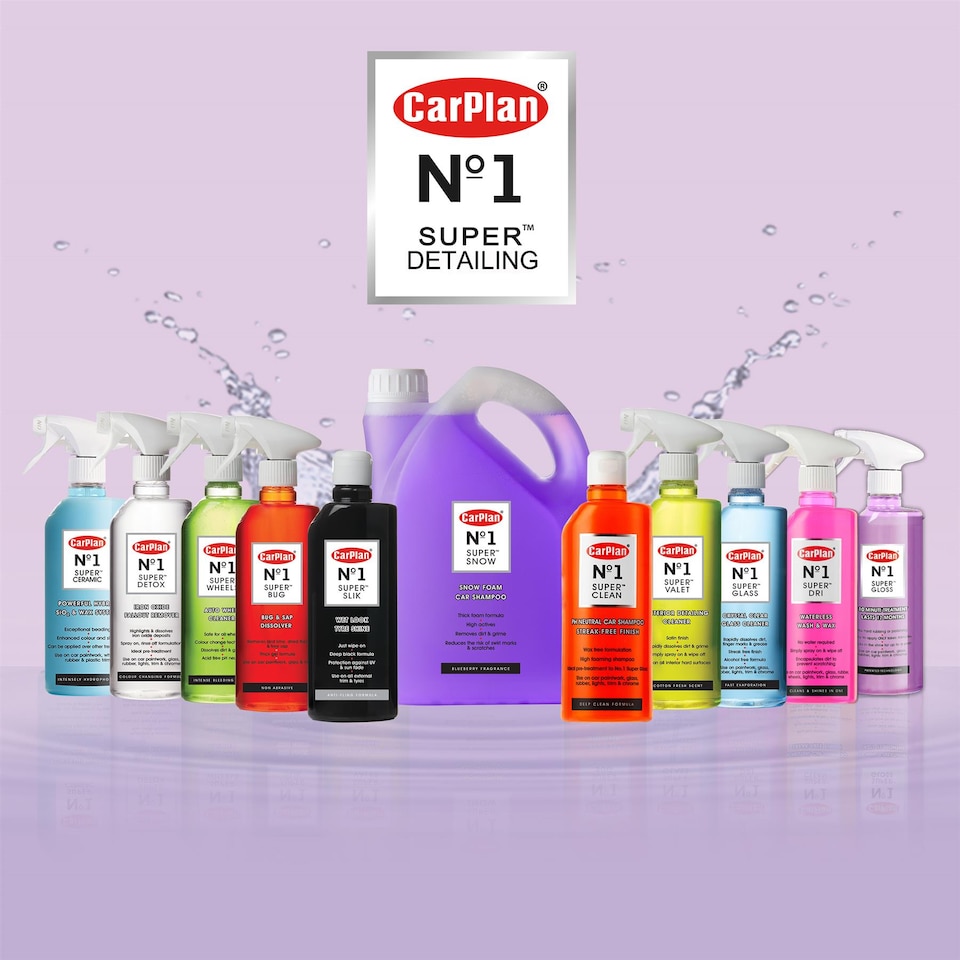 image 1 of Bug Sap and Insect Remover CarPlan No.1 Super Bug Spray with Trigger 600ml