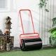 image 2 of Outsunny Combination Push w/ 38L Sand or Water Garden Red
