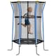 image 1 of HOMCOM 5.4FT Kids Trampoline with Enclosure Indoor Outdoor Blue