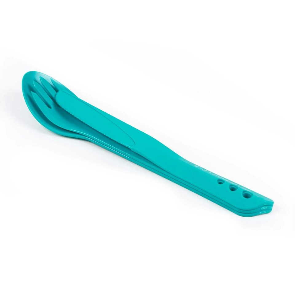 image 1 of Lifeventure Ellipse Cutlery Set - Teal