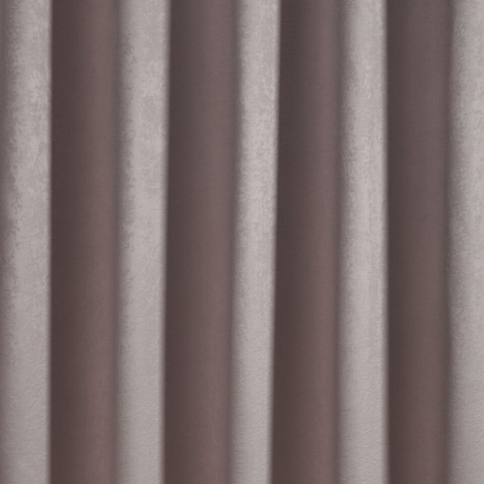 image 1 of Fusion Strata Eyelet Single Panel Door Curtain Blush