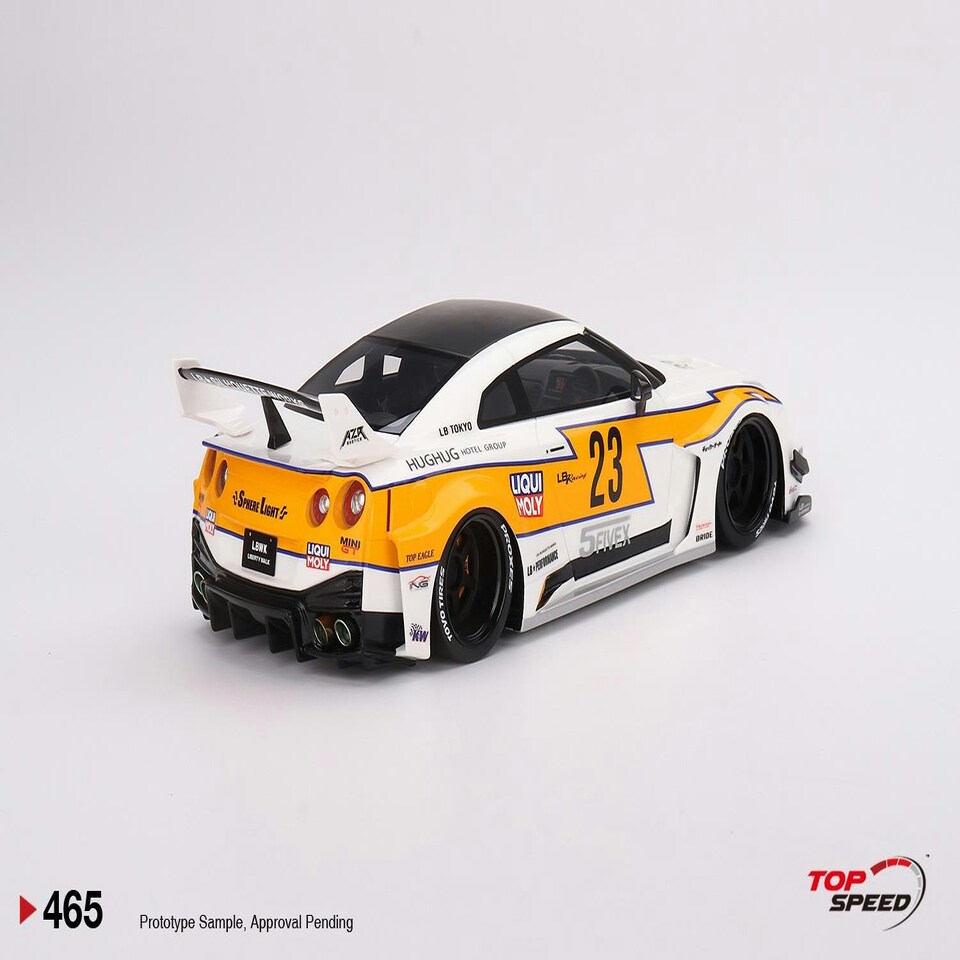 image 1 of Nissan LB-Silhouette Works GT 35GT-RR VER.1 LN Racing 1:18 Scale TSM TS0465