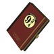 image 2 of Harry Potter Platform 9 3/4 A5 Notebook - Maroon - One Size