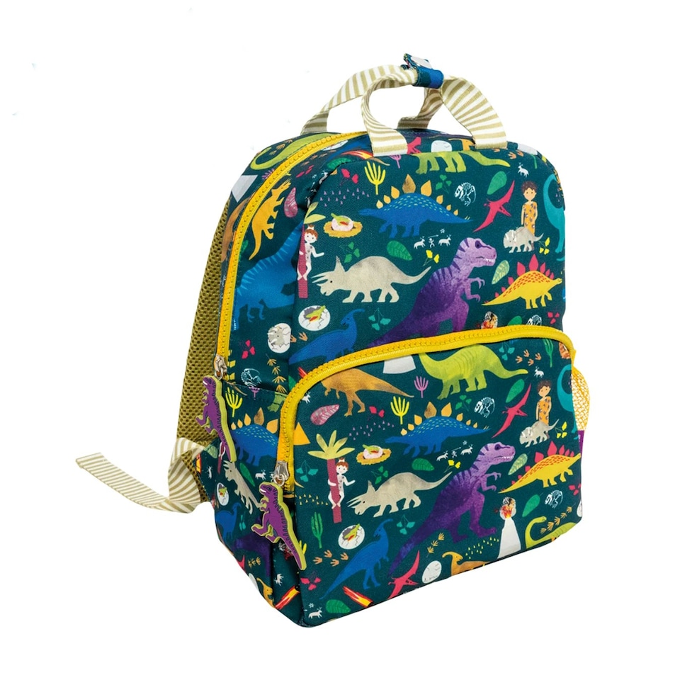 image 1 of Floss & Rock Waterproof Children's Backpack - Dinosaur Multi