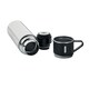 image 3 of MidOcean Tonia Double-Walled 420ml Flask - White - One Size White | One Size