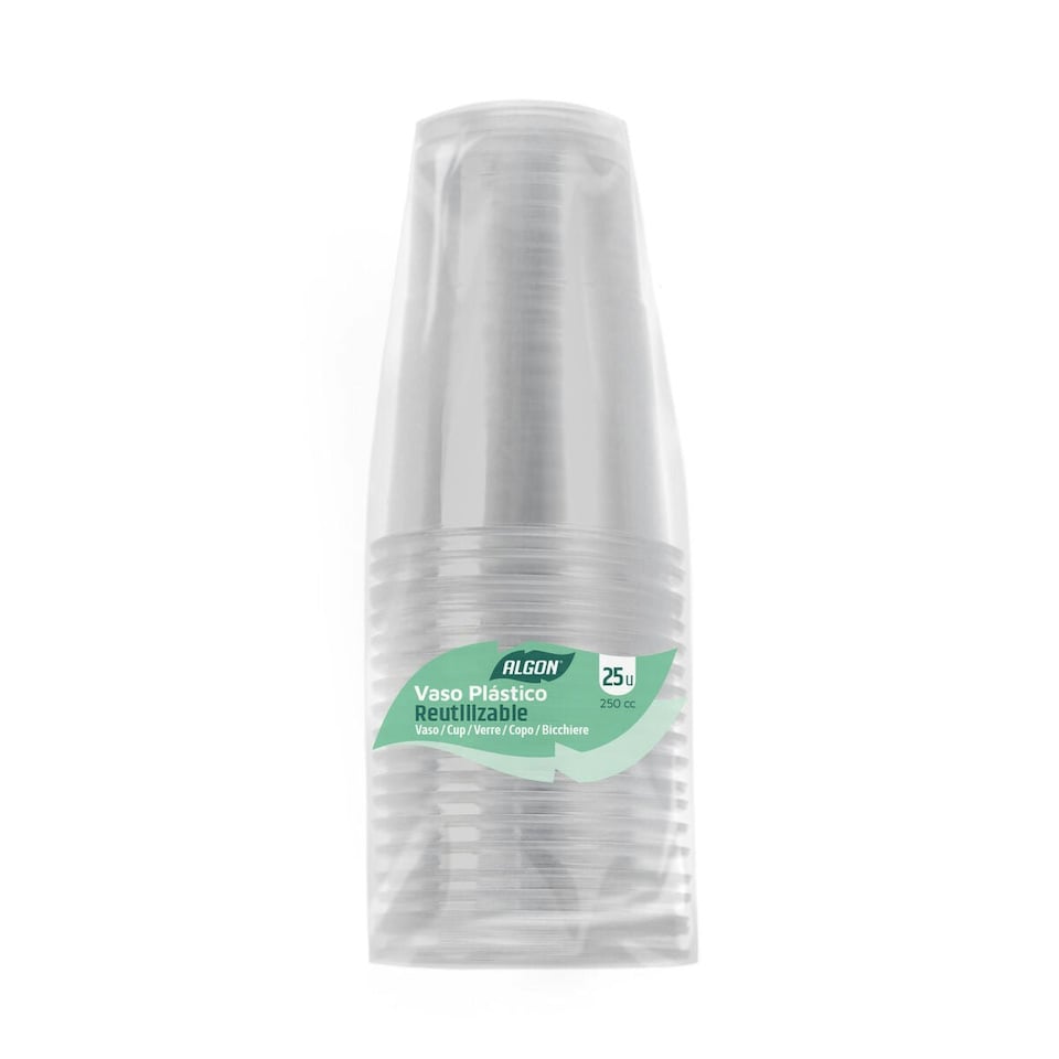 image 1 of Set of glasses Inde 250 ml 25 Pieces (24 Units) N/A