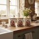 image 2 of Flowers & Bees Small Biscuit Tin