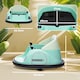 image 5 of AIYAPLAY 360 Rotation 12V Kids Bumper Car w Remote Control | Green