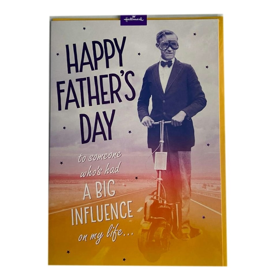 image 1 of To Someone a Big Influence In My Life Father's Day Card
