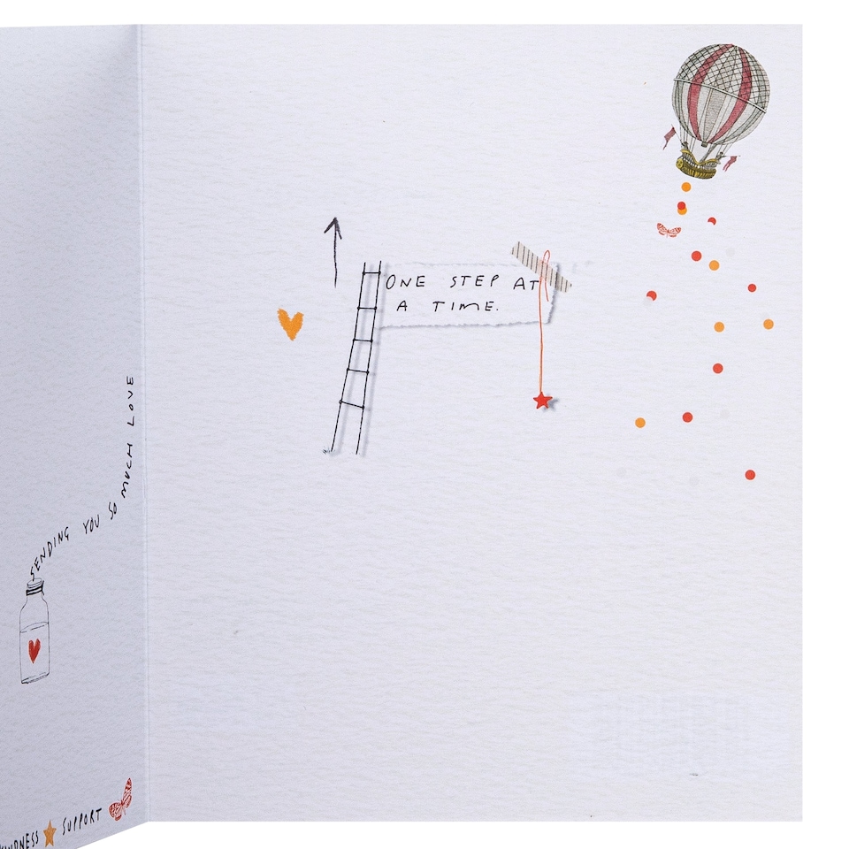 image 1 of Hallmark Maggie's - Cancer Diagnosis Charity Card - I'm Here For You Design