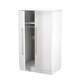 image 6 of Carlton 2 Door Midi Wardrobe in Porcelain Matt (Ready Assembled) | White | Porcelain Matt