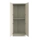 image 2 of J-Pull Handleless Cashmere Double Wardrobe with Double Rail Brown | Beige