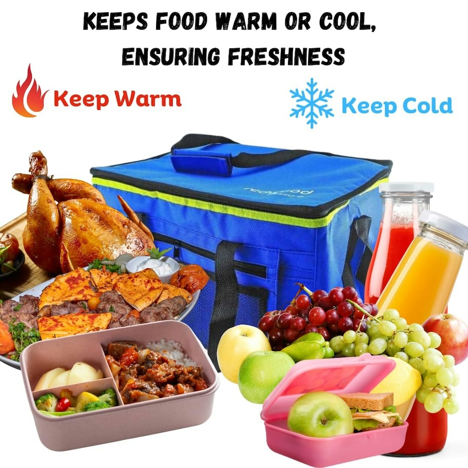 image 1 of Marco Paul Insulated Lunch Cool Bag 40cm