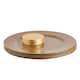 image 1 of Argon Tableware 12 Piece Metallic Charger Plates Set - Gold
