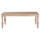 image 6 of Dining Table Home ESPRIT White Teak 195 X 97 X 77 cm N/A
