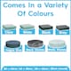 image 6 of Harbour Housewares Glass Placemats - 30 x 20cm - Hague Blue - Pack of 6 | Blue | Hague Blue