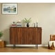 image 2 of Osburn Mango Wood 2 Doors Sideboard Brown