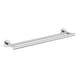 image 1 of COSMIC Double towel rail, Chrome, ARCHITECT S+ Collection