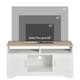 image 6 of HOMCOM Home Office 42" TV Stand Storage Unit w/ Cabinets Shelves Living Room