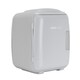 image 1 of MONCOOK Mini Fridge For Bedrooms - Small, Portable & Quiet Mini Fridges For Skincare, Medicine, Food & Drinks - Cooling & Warming Function - 9L - Grey Mono