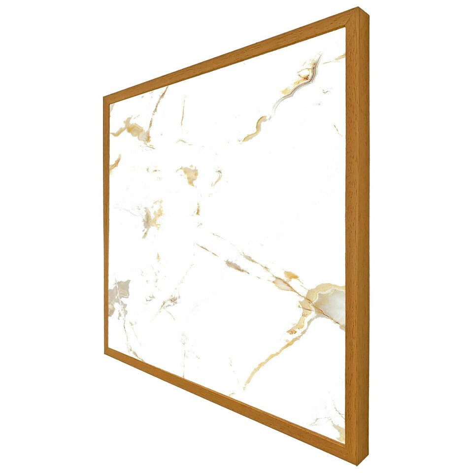 image 1 of Gold marble (Picture Frame) White | L