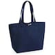 image 1 of Westford Mill Marina Organic Cotton Tote - French Navy - One Size | Multi