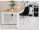 image 5 of Marlow 120x90cm Chair Mat PVC Non-Slip for Carpet and Hard Floor Protection