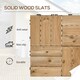 image 3 of Outsunny 27 Pcs Wooden Decking Tiles, 30x30cm Decking Boards, Brown