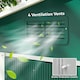 image 5 of Outsunny 8 x 6ft Garden Storage Shed with Double Sliding Door Outdoor Green