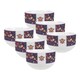 image 1 of Purple Strawberry Thief Ceramic Bowl - Set of 6