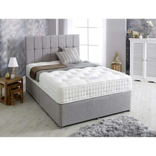 Natural Elegance 1500 Pocket Medium Mattress 25cm Double White | Double