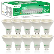 BELL Lighting GU10 Dimmable LED Spotlight 4.4W Natural White 4000K Light Bulbs
