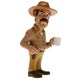 image 4 of Stranger Things MiniX Jim Hopper Collectable Figurine - Brown - One Size