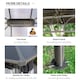 image 5 of Outsunny 3 x 3.6m Hardtop Gazebo for Garden Party w/ Polycarbonate Curtains